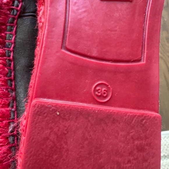 Conchisa green and red sole camouflage Espadrilles size 6 EU 36 - Picture 7 of 7